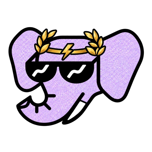 Wally #0220: Lavender Glitter, Zeus Gold Crown